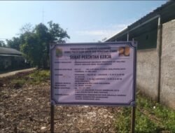 Nekat Abaikan Sanksi! Proyek Pembangunan Saluran Drainase di Ds. Wancimekar Menuai Tanya, Pekerjaan CV. BJ Mesti Dikaji Semua Pihak