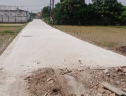 Waduh…!!! Proyek Peningkatan Jalan di Ds. Karangjaya Menyisakan Polusi Udara Sehingga Mengganggu Penglihatan dan Pernafasan